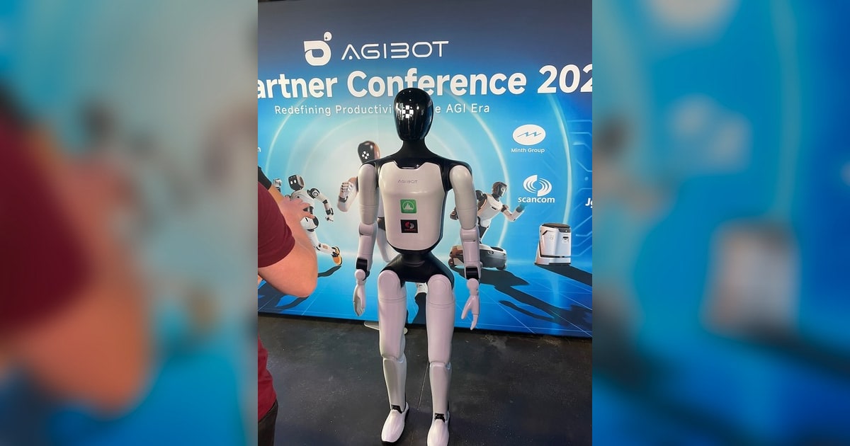 AGIBOT lleva A3 a Londres y alquilará humanoides en Reino Unido