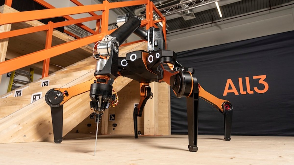 All3 levanta 25 millones para llevar su robot Mantis a obras reales en Alemania