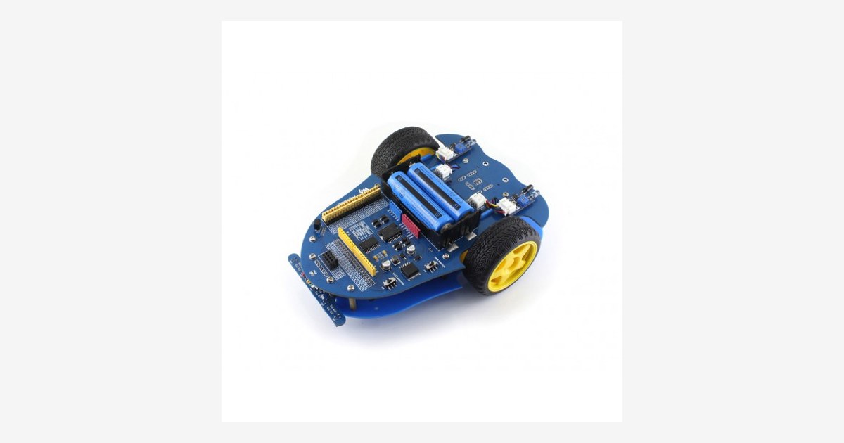 Imagen oficial del robot AlphaBot de Waveshare.