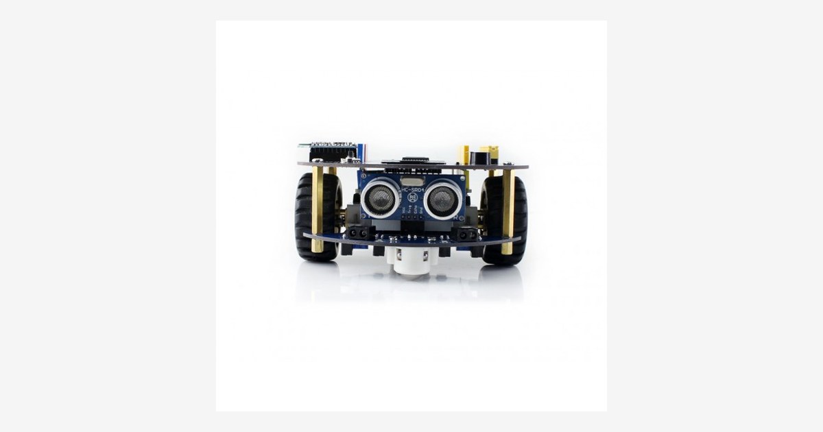 Imagen oficial del robot AlphaBot2 de Waveshare.