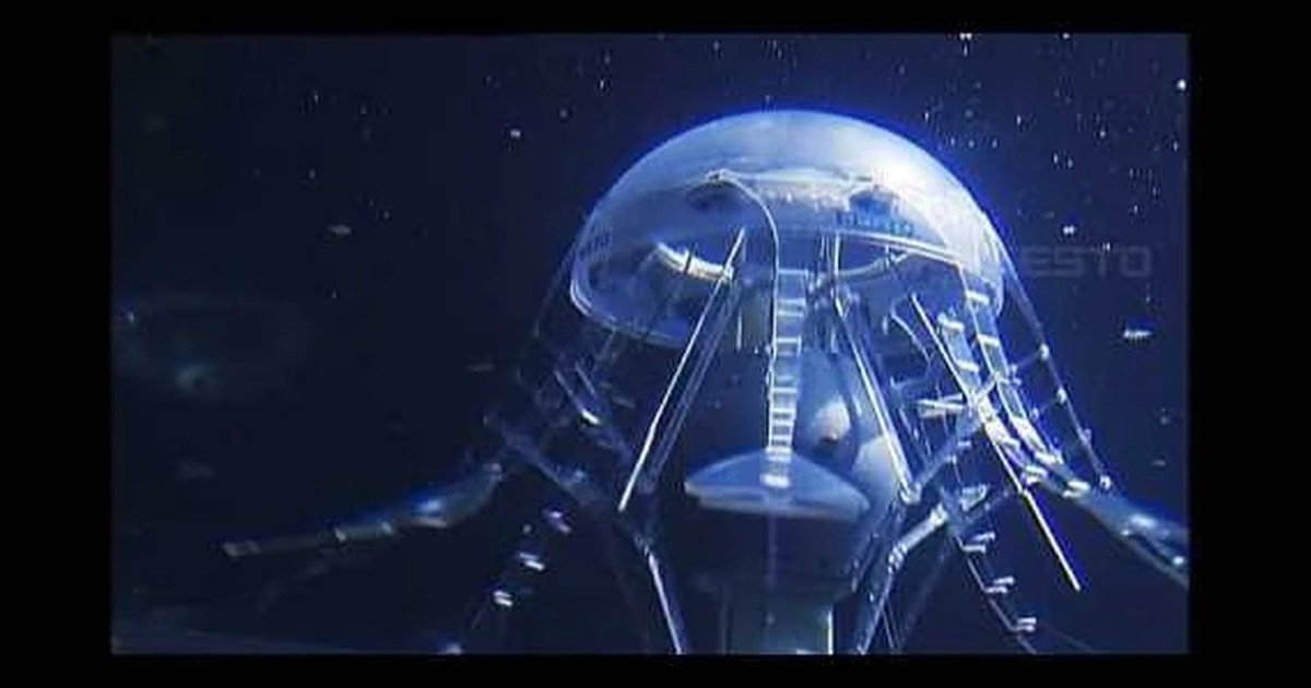 Imagen oficial del demostrador AquaJellies 2.0 publicada por Festo.