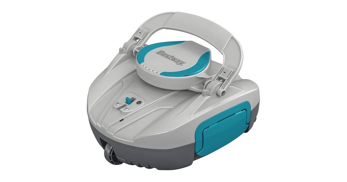 Bestway AquaTronix G100 gris con detalles azules y asa superior.