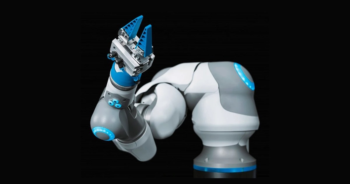 Render oficial de BionicCobot difundido en la demostración de Festo Didactic.
