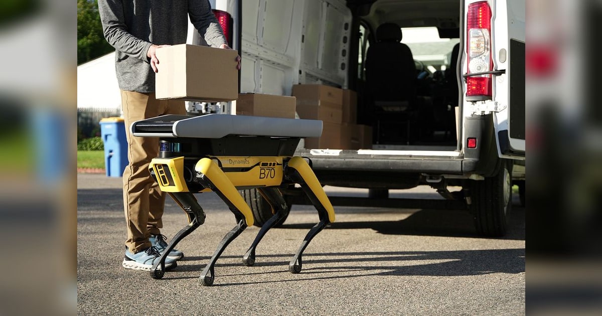 Boston Dynamics prueba a Spot como repartidor de última milla
