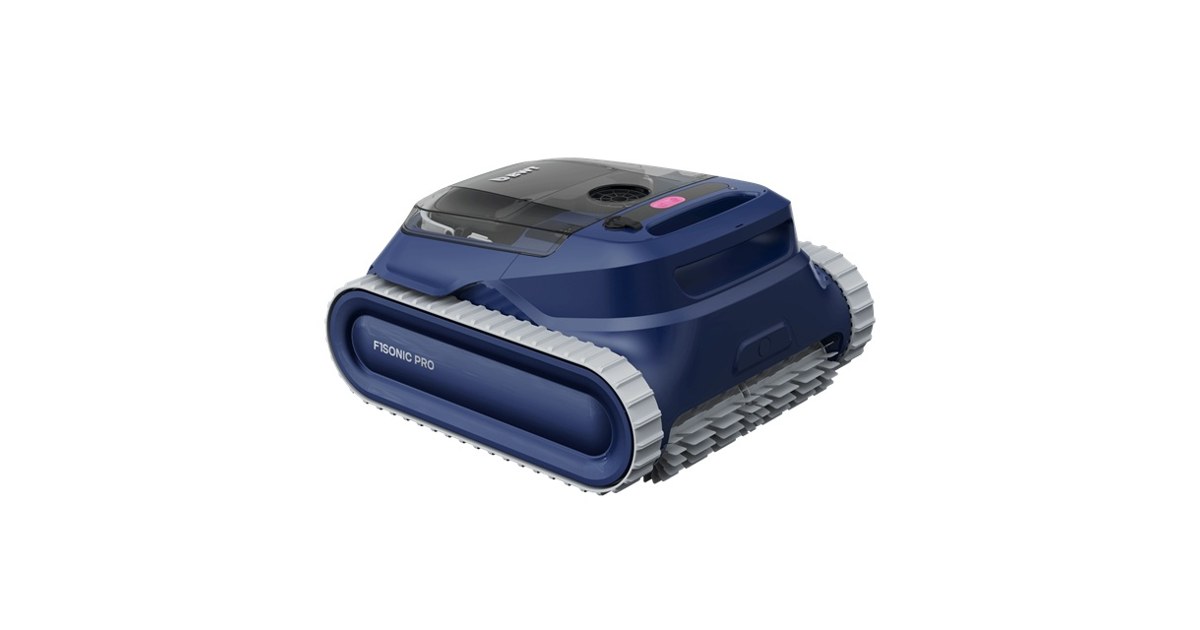 Render oficial de BWT F1SONIC PRO completo, con carcasa azul y orugas, utilizado para ilustrar la ficha de familia.