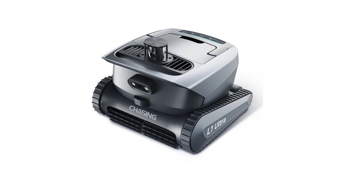 CHASING lleva LiDAR y visión al robot limpiafondos L1 Ultra