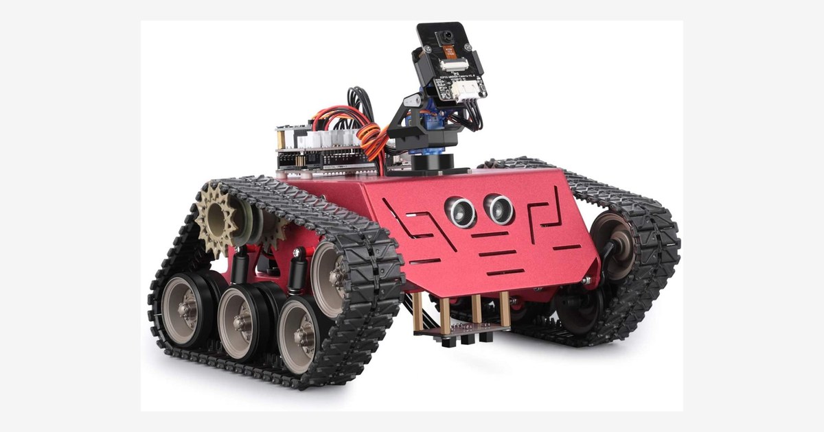 Imagen oficial del robot Conqueror de ELEGOO.