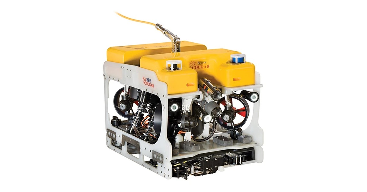 Cougar-XT Compact en una fotografía oficial de producto de Saab Seaeye.