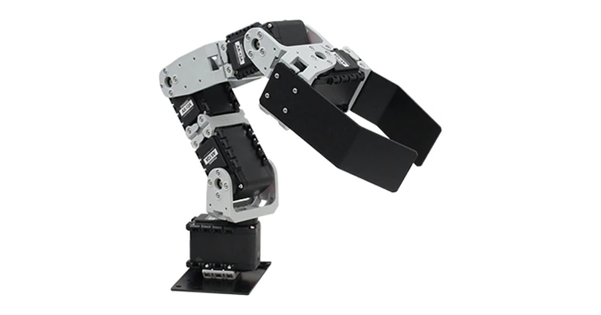 Fotografía oficial del robot CRANE+ V2 de RT Corporation.