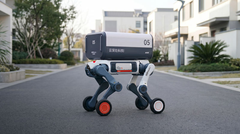 Deep Robotics lanza Lynx M20S: un robot con ruedas y patas para inspección industrial de verdad dura