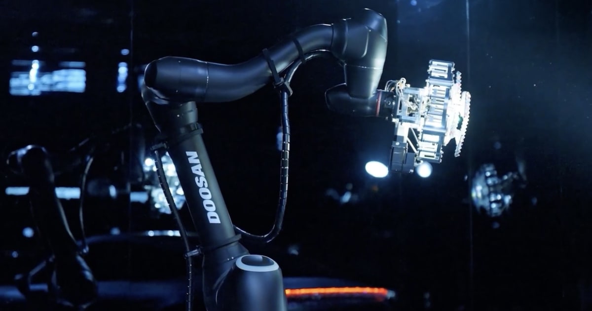 Doosan conecta sus cobots al stack de IA física de NVIDIA