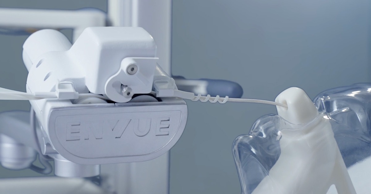ENvue Drive robotiza la colocación de sondas de alimentación