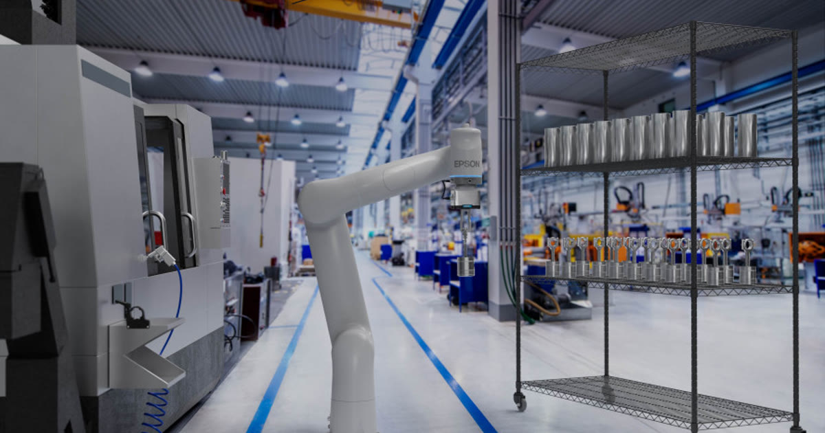 Epson lleva su primer cobot industrial a Automate