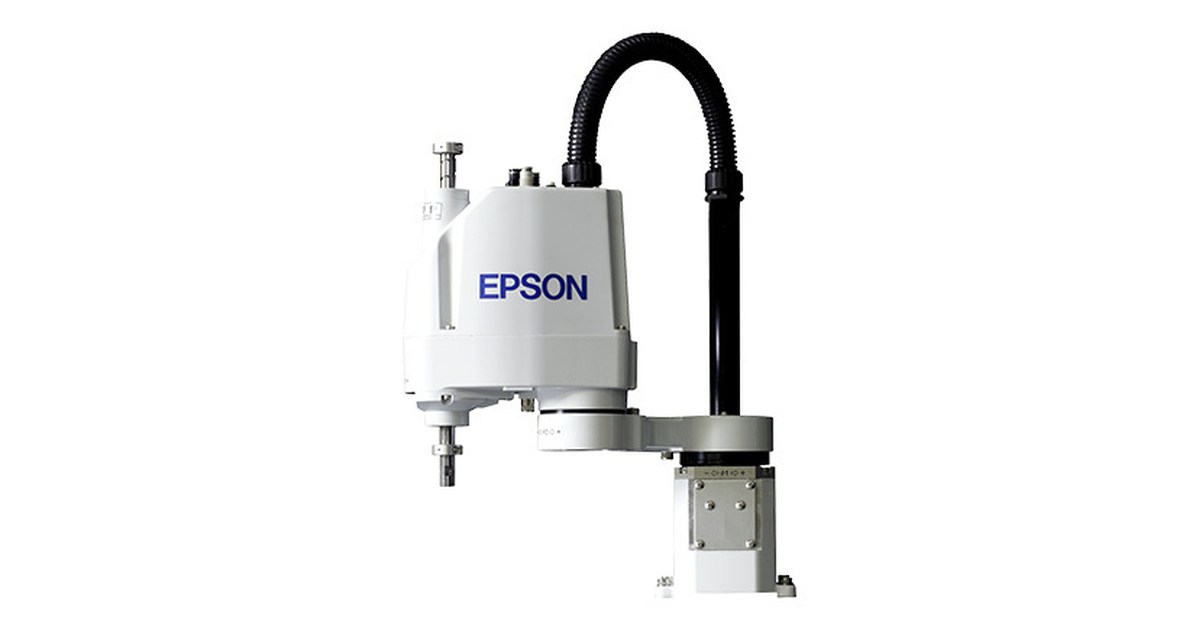 Vista oficial del robot Epson G3 — 350 mm.