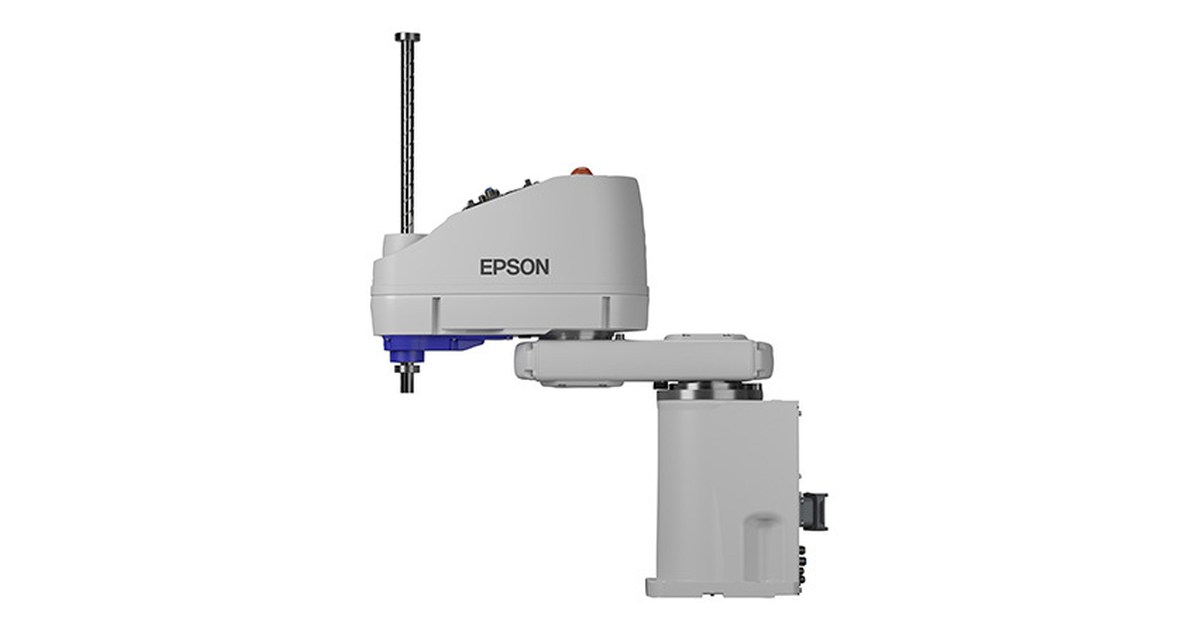 Vista oficial del robot Epson GX8 — 450 mm.