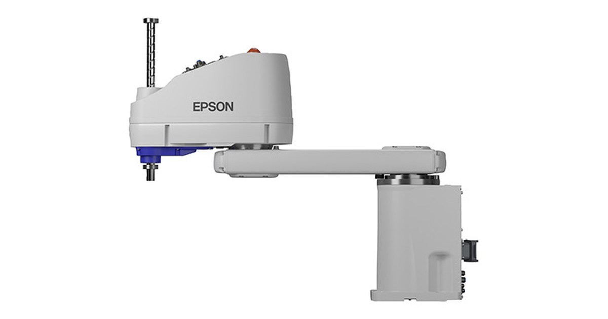 Vista oficial del robot Epson GX8 — 650 mm.