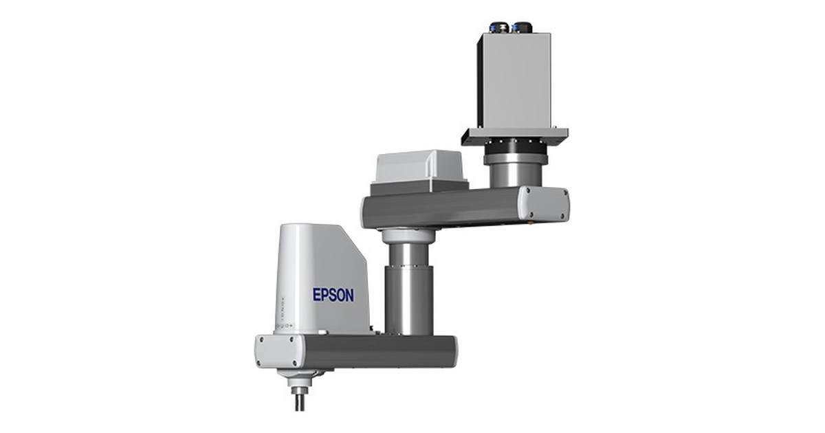 Vista oficial del robot Epson RS4 — 550 mm.