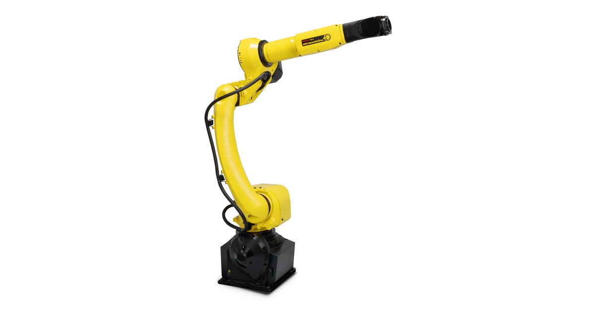 Vista oficial del robot FANUC ARC Mate 100iD/10L.