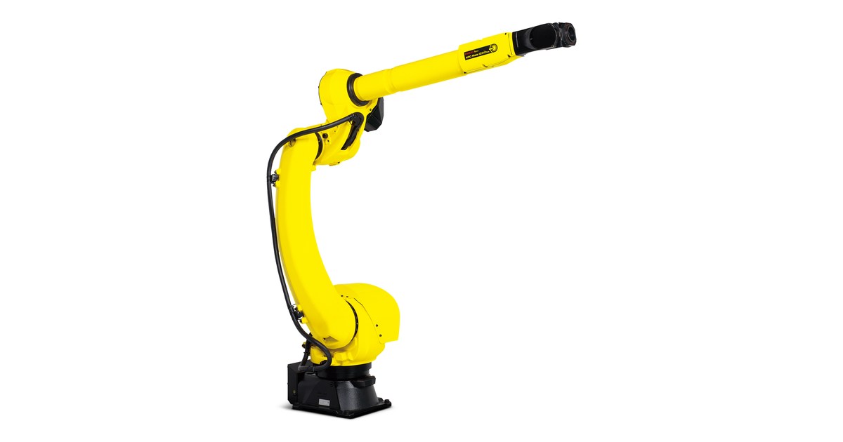 Vista oficial del robot FANUC ARC Mate 120iD/12L.