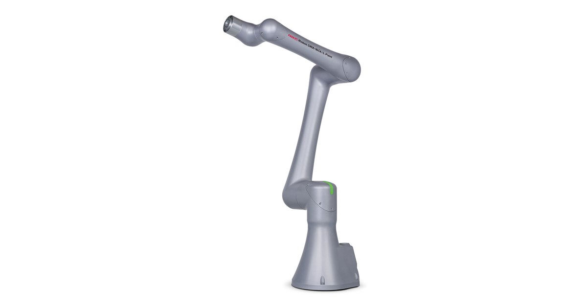 Vista oficial del robot FANUC CRX-10iA/L Paint.