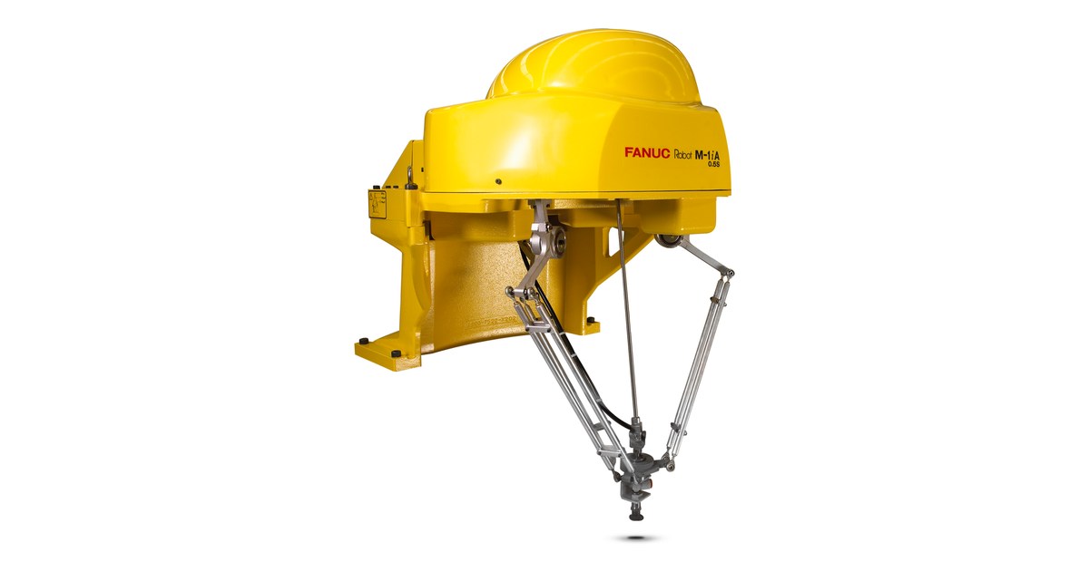 Vista oficial del robot FANUC M-1iA/0.5S.