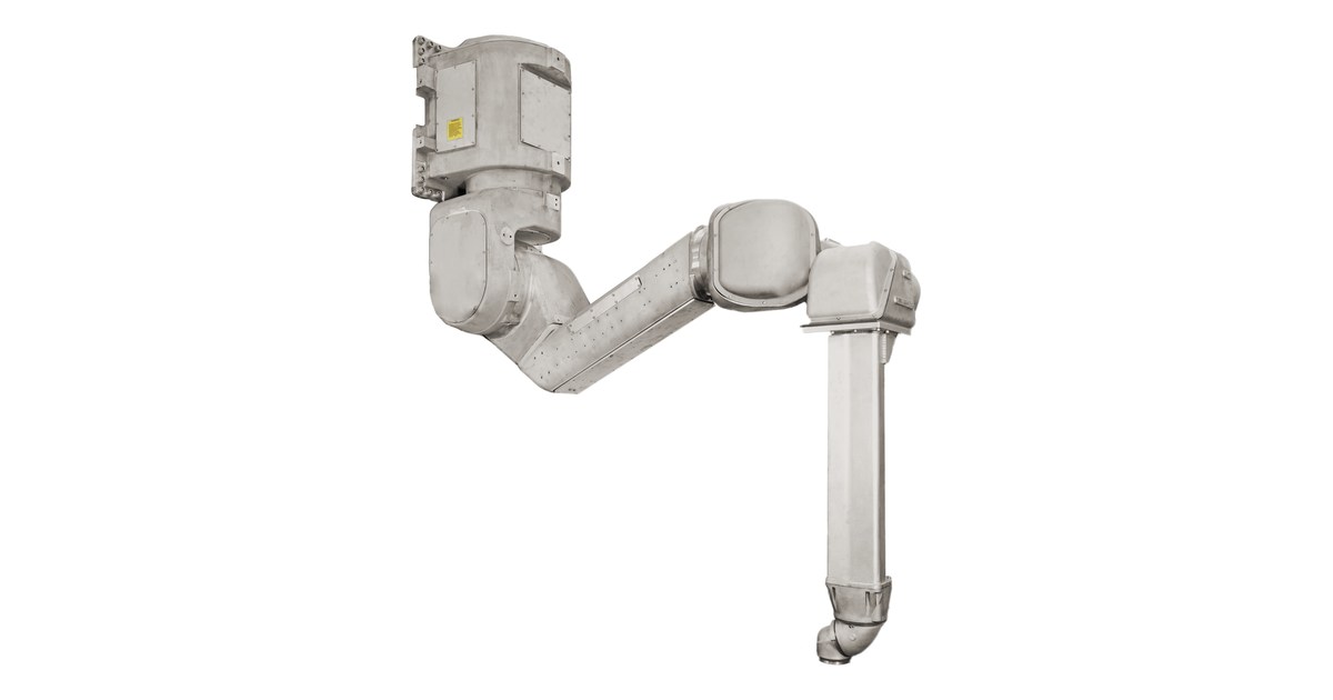 Vista oficial del robot FANUC P-1000iA.