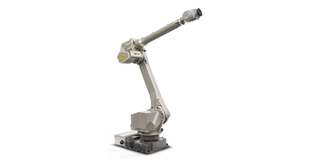 Vista oficial del robot FANUC P-350iA/45.