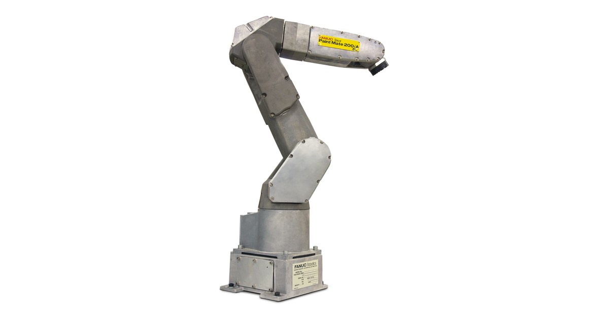 Vista oficial del robot FANUC Paint Mate 200iA/5L.