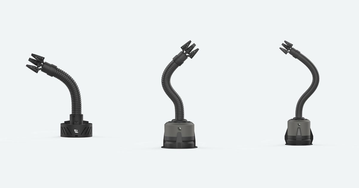 Feagine conecta tres brazos flexibles con el modelo Fi0