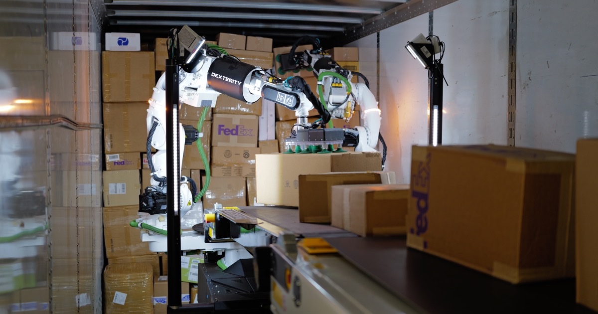 FedEx lleva el robot Mech a producción en su hub de Hagerstown