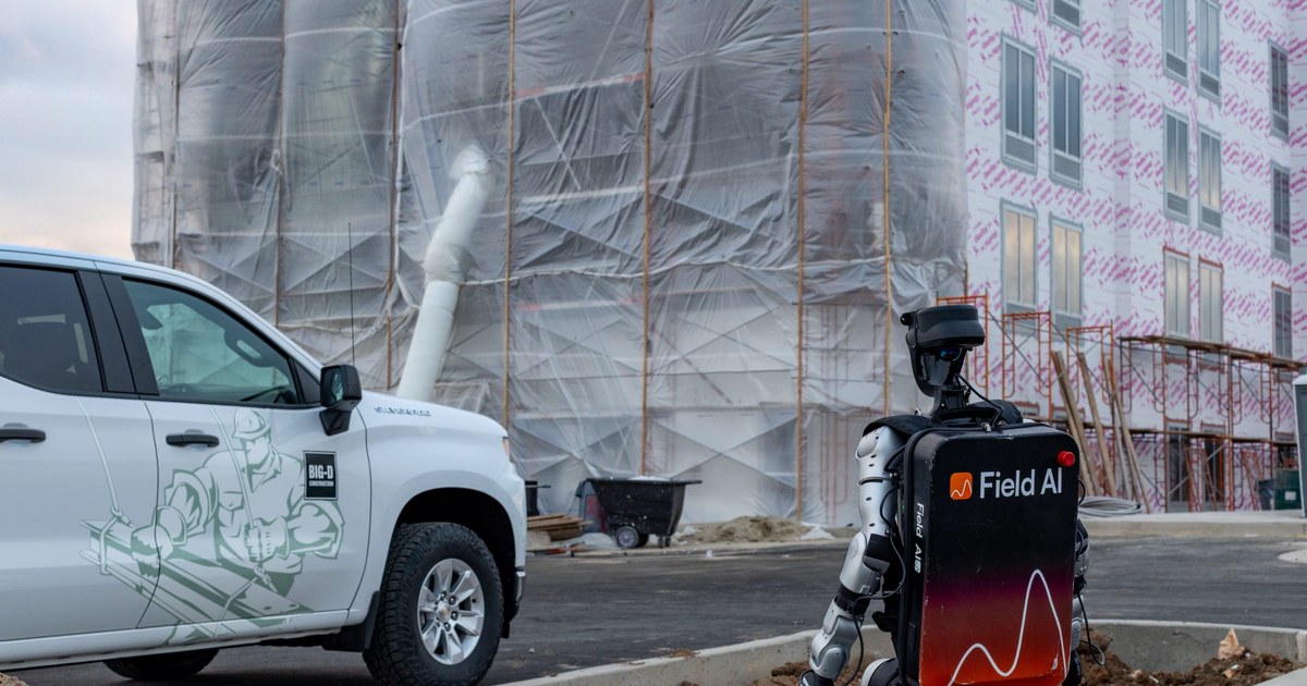 FieldAI escala sus robots en obras de Big-D Construction