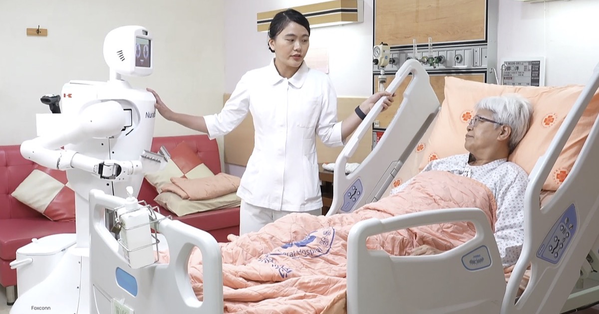 Foxconn lleva Nurabot de piloto a despliegue hospitalario en Taiwán