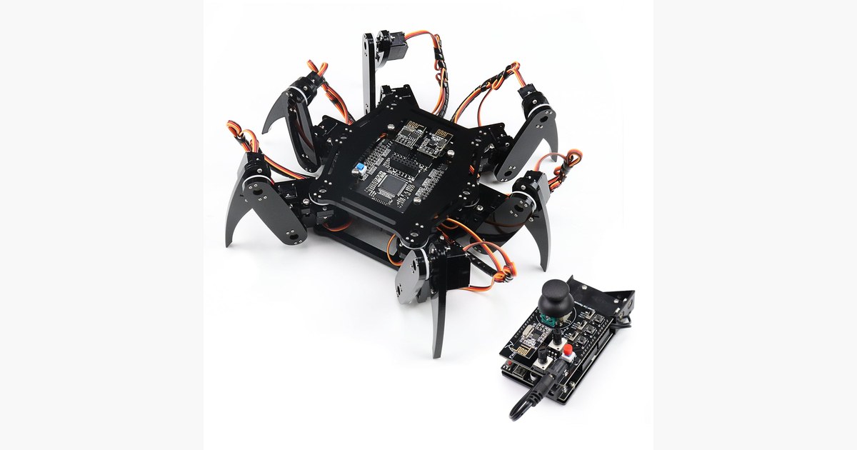 Imagen oficial del Freenove Hexapod Robot Arduino FNK0031.