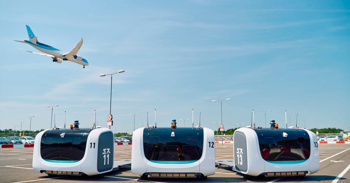 Gatwick estrena su aparcamiento robotizado con Stanley Robotics