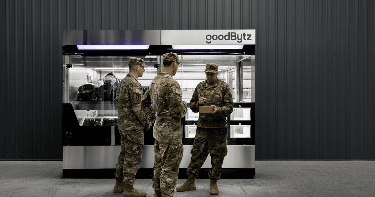 goodBytz llevará su cocina robótica a Fort Hood