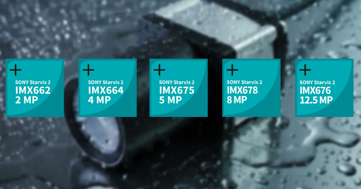 IDS refuerza la visión industrial con cinco sensores STARVIS 2