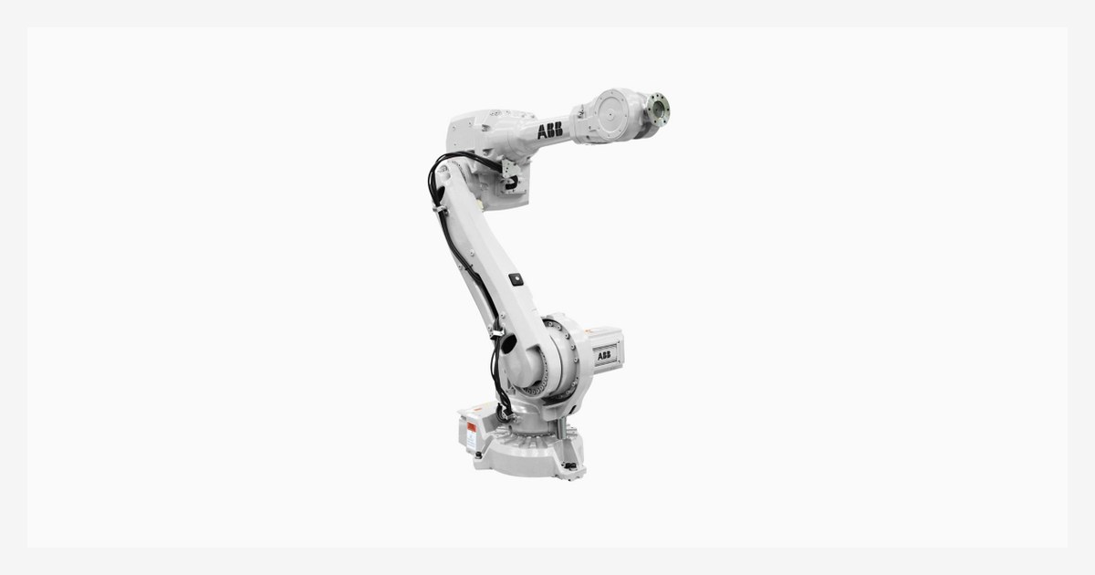 Imagen oficial del robot IRB 4600 de ABB Robotics.