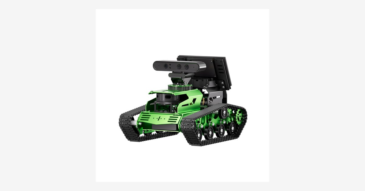 Imagen oficial del robot JetTank de Hiwonder.