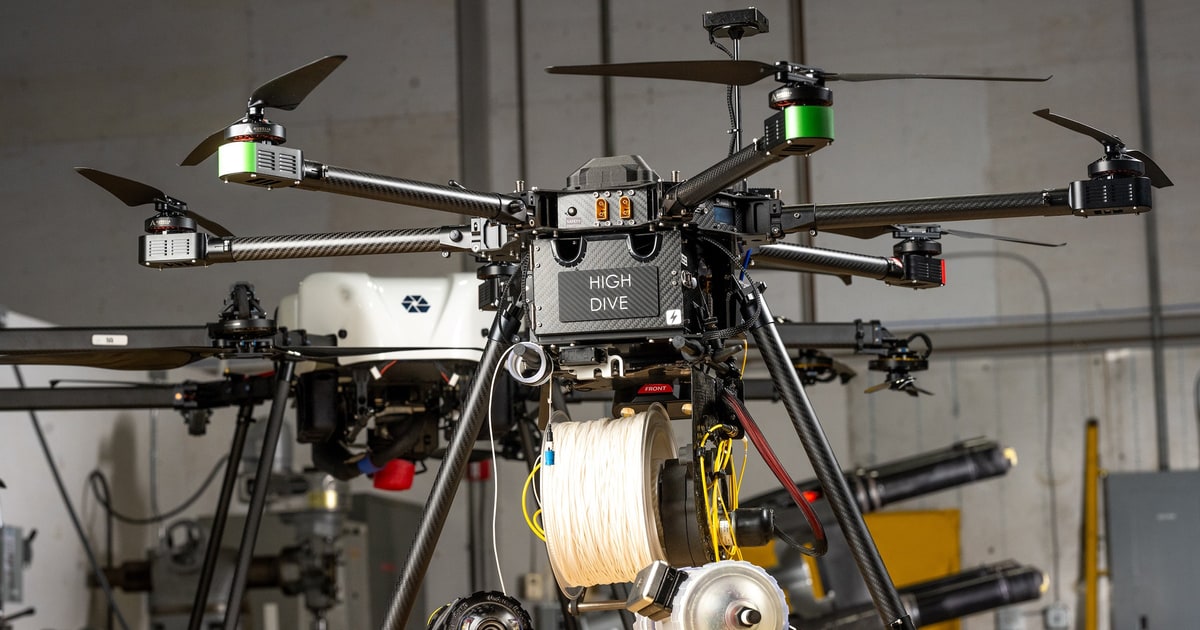 Juice Robotics sale de URI con High Dive para datos submarinos