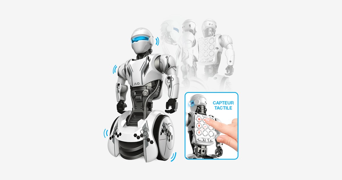 Imagen oficial del robot Junior 1.0 de Silverlit.
