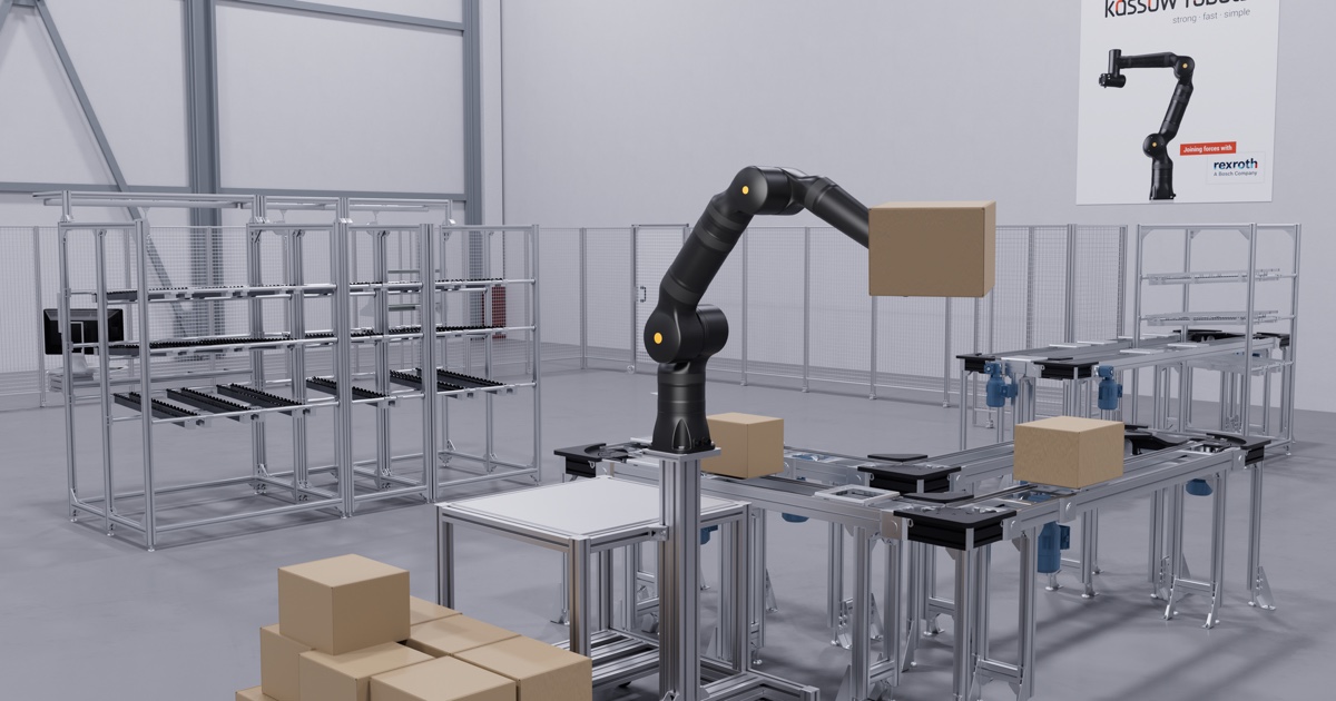 Kassow lleva más carga a sus cobots de siete ejes