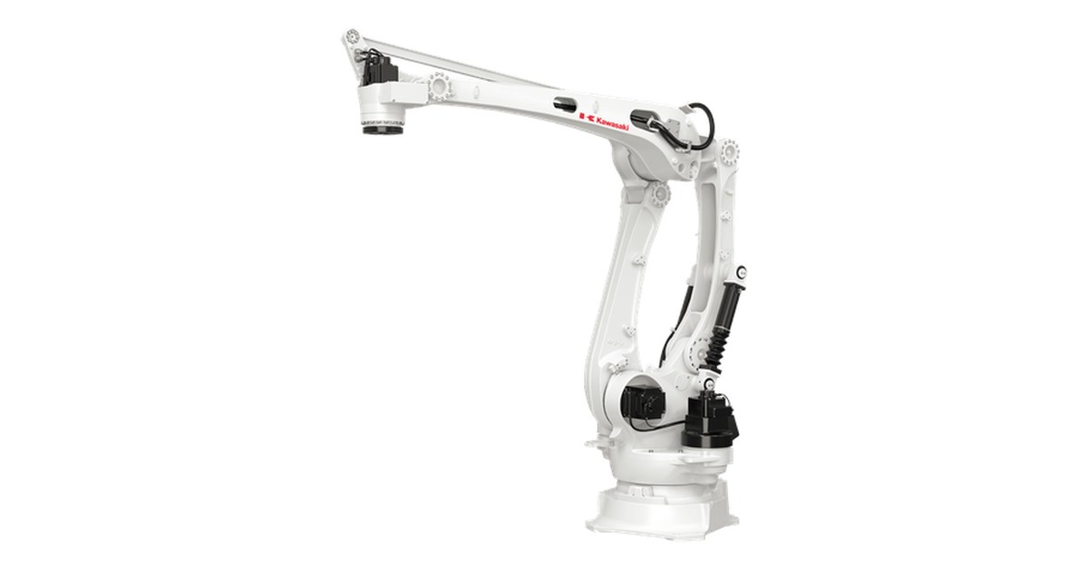 Vista oficial del robot Kawasaki Robotics CP300L.
