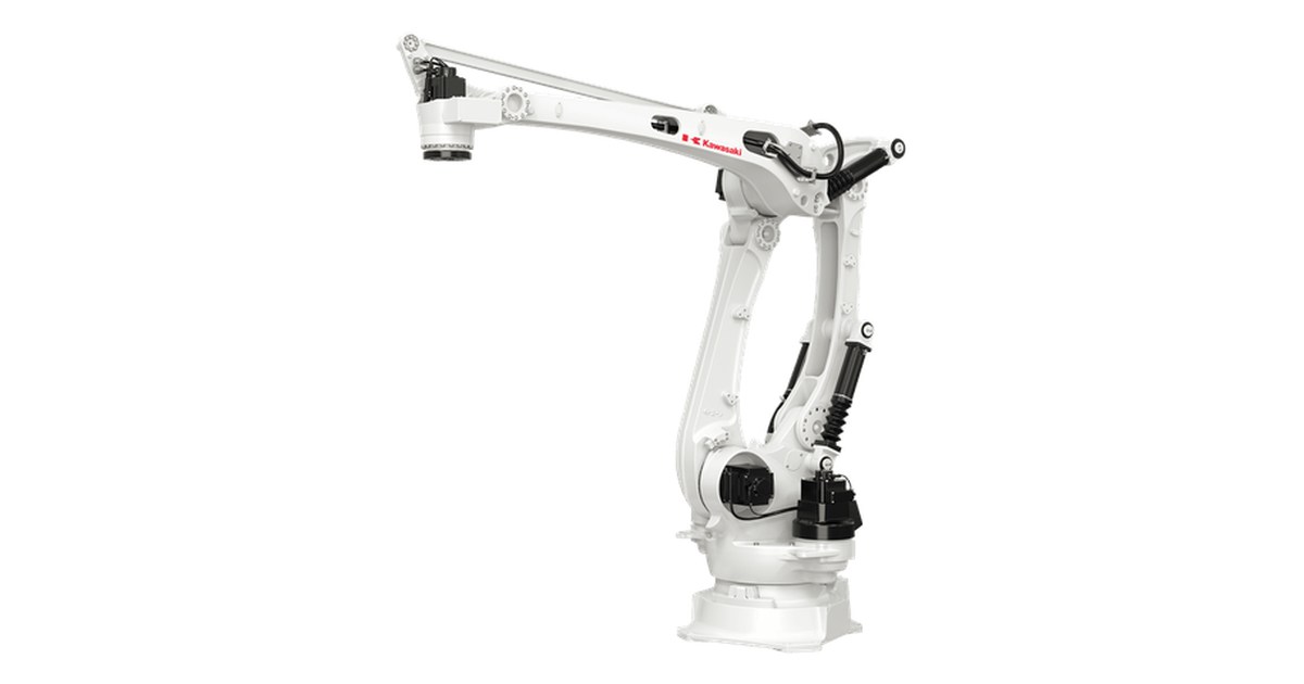 Vista oficial del robot Kawasaki Robotics CP500L.