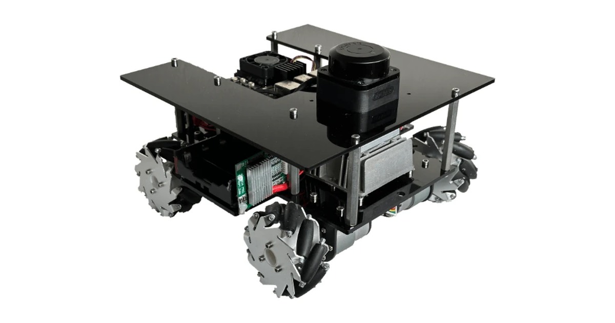 Imagen documentada de LGDXRobot2 en el directorio Robots de ROS.