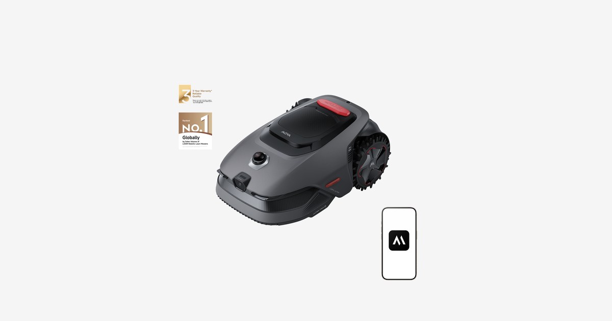 Imagen oficial del robot LiDAX Ultra 800 de MOVA.