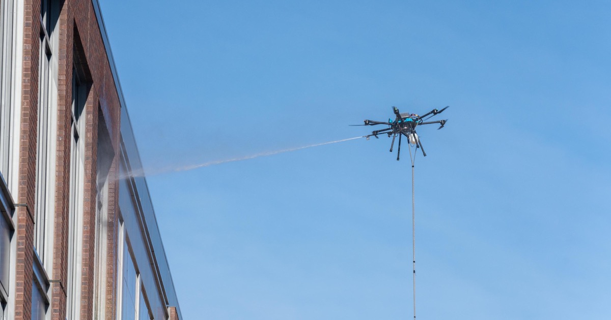 Lucid Bots conecta el Sherpa a tierra para volar ocho horas