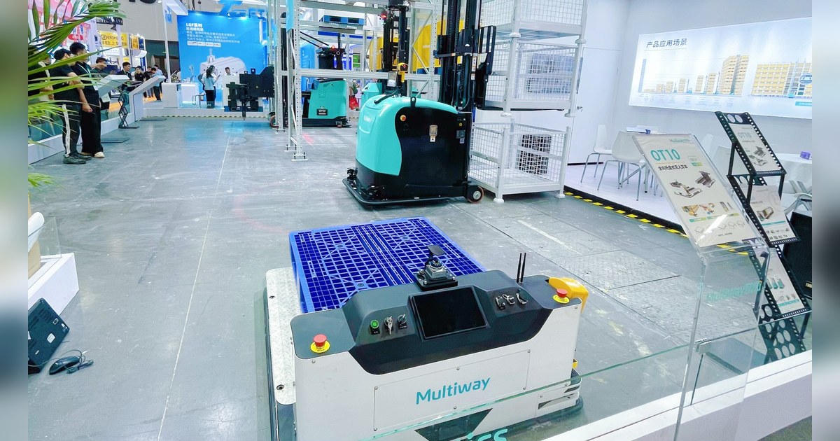 Multiway lanza OT10, una carretilla omnidireccional para pasillos estrechos