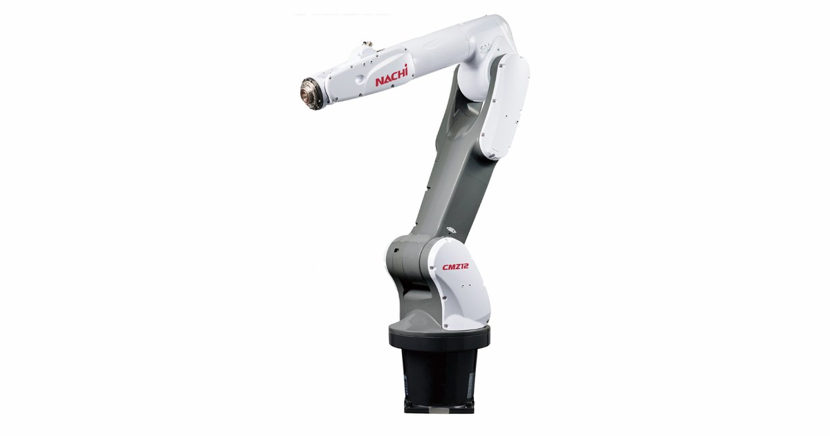 Vista oficial del robot NACHI CMZ12.