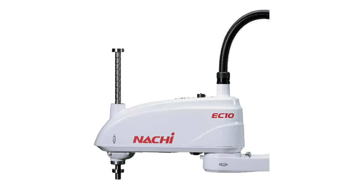 Vista oficial del robot NACHI EC10.