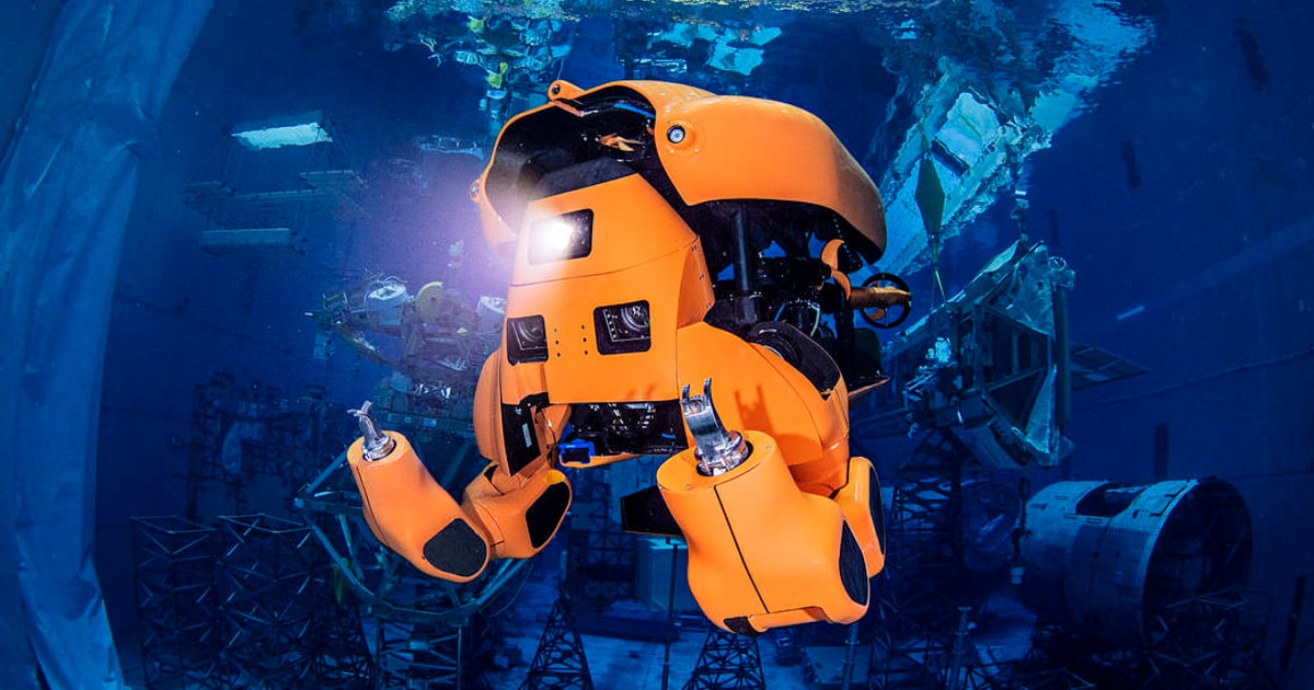 Nauticus completa un brazo eléctrico para el robot Aquanaut
